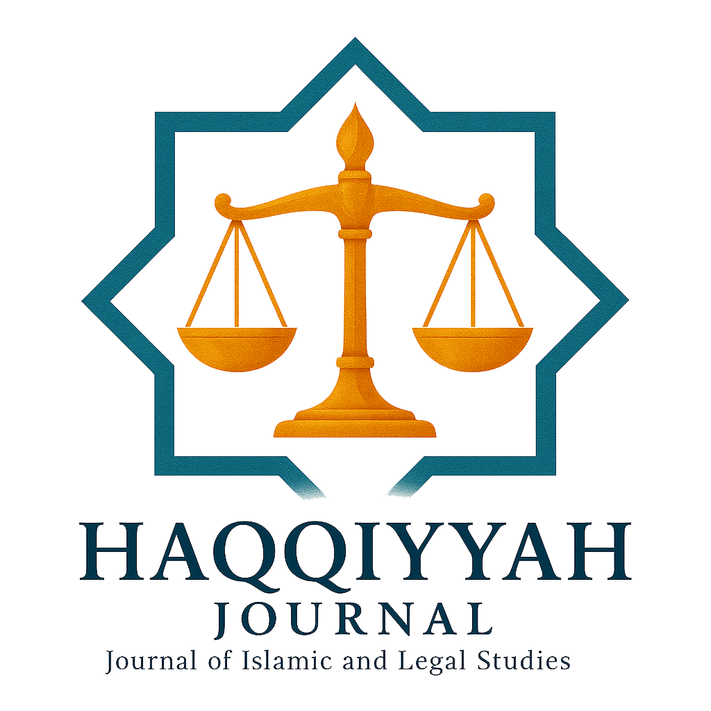 Haqqiyyah: Journal of Islamic and Legal Studies